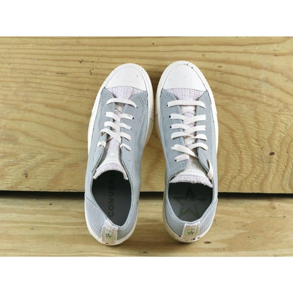 New Converse Sz 7.5 Womens Sneakers All Star Boulevard Ox Slate Gray - Picture 5 of 11